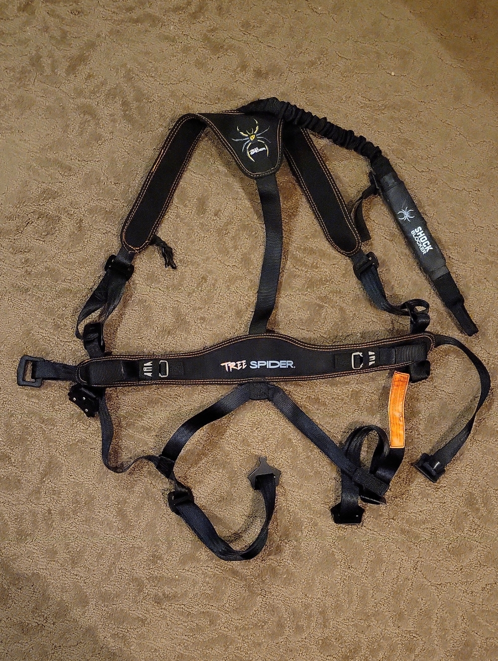 Tree Spider Shock Blocker Safety Harness for Youths